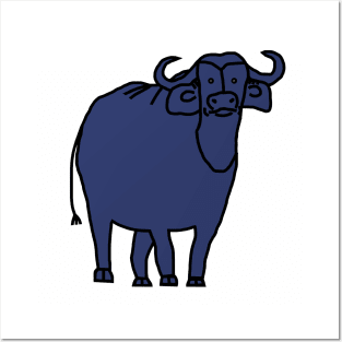 Animals Blue Ox Posters and Art